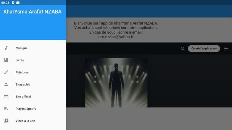 ✨ Découvrez kharYsma_APP : Plongez dans l&rsquo;univers artistique unique de KharYsma Arafat NZABA ! ✨