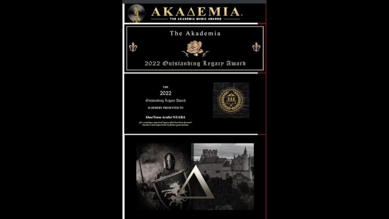akademia  2022 legacy awards kharYsma